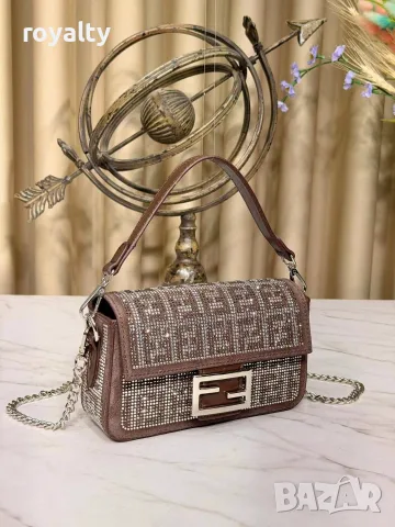 Fendi Нова Дамска Чанта Различни Цветове , снимка 5 - Чанти - 55316949