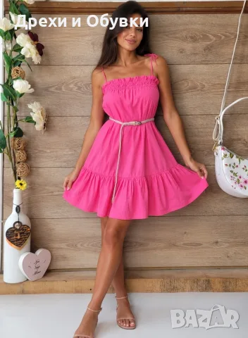 Розова рокля PRIMARK , снимка 2 - Рокли - 55354342