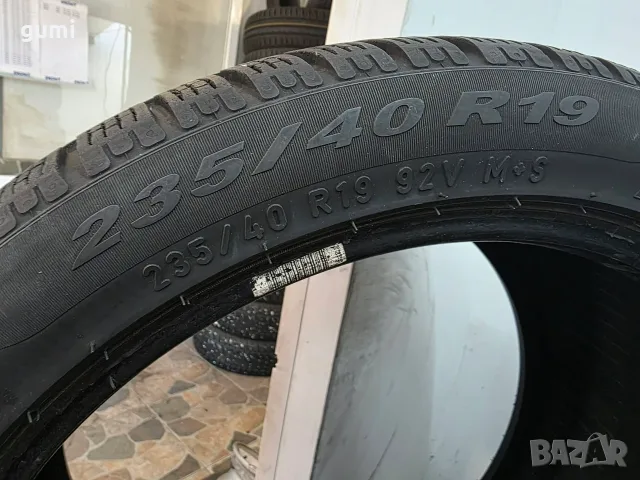 4бр зимни гуми 235/40/19 PIRELLI L06351 , снимка 6 - Гуми и джанти - 55458729