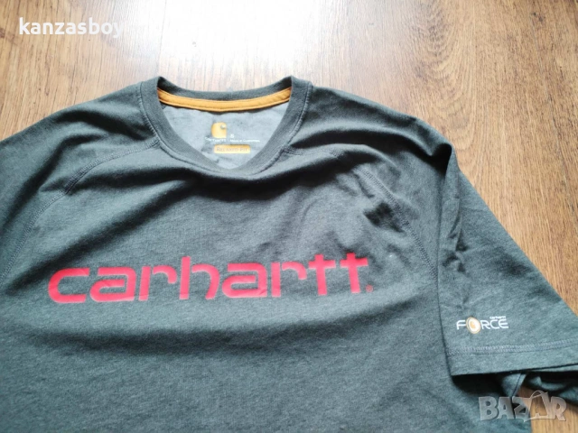 Carhartt Men's Loose Fit Heavyweight Short-Sleeve Logo Graphic  - мъжка тениска р-р S, снимка 3 - Тениски - 54381648