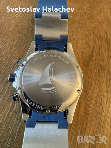 Ulysse Nardin Chronograph Date Quartz часовник, снимка 5 - Мъжки - 55466253