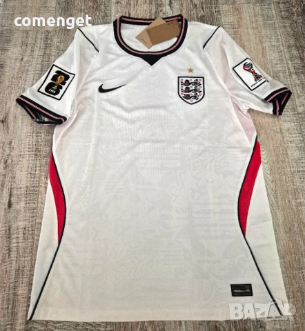 СВЕТОВНО 2026! Фланелки АНГЛИЯ / England! ПОРЪЧАЙ с ИМЕ и НОМЕР по ТВОЙ избор!, снимка 3 - Тениски - 54951331
