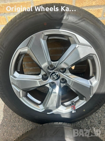 Оригинални джанти с гуми за Toyota Rav4 / Тойота Рав4 18" 5x114,3, снимка 5 - Гуми и джанти - 54973217