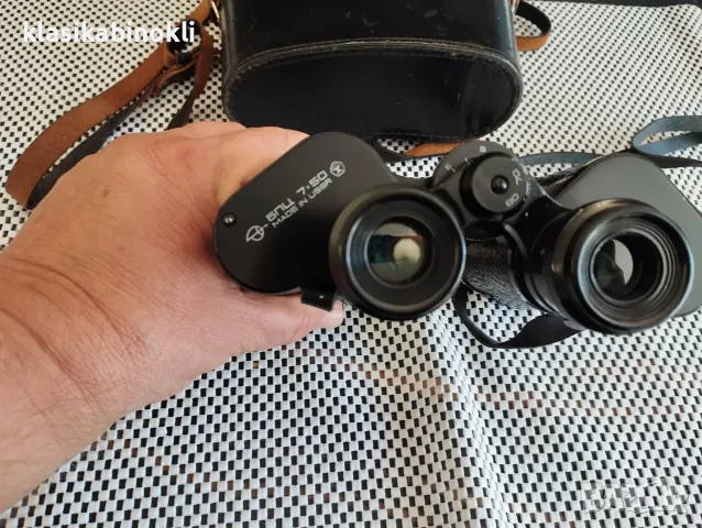 ТОП Съветски Бинокъл-БПЦ 7х50--ЗВЕЗДА--MADE IN СССР, снимка 2 - Екипировка - 55650561