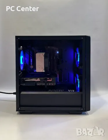 Геймърски компютър AMD Ryzen 5 5600X, RTX 4060 Ti 8GB, 16GB ram, снимка 2 - Геймърски - 55483041