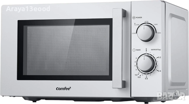 Микровълнова фурна Midea Comfee CMSN 20 SI, 20л, 700W, снимка 3 - Микровълнови - 54613946