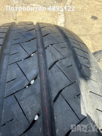 4броя bridgestone duravis 225/65R16, снимка 3 - Гуми и джанти - 55392546