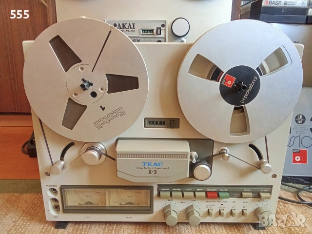 TEAC. X-3.three motor.three Head
