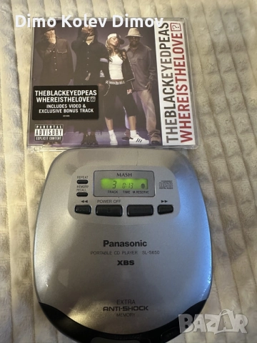 Panasonic SL S 650 Discman Rare! Osaka Japan 🇯🇵 , снимка 3 - Аудиосистеми - 55244108