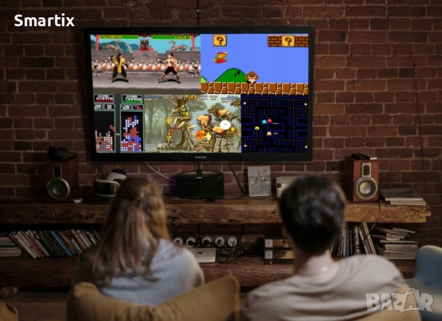 Ретро конзола за игри Game Stick 4K HDMI – 22000 игри и 2 Безжични джойстика, снимка 3 - Други игри и конзоли - 54502663