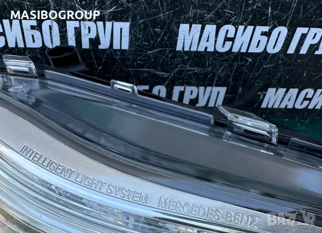 Фар десен фарове за Мерцедес ГЛ 166 Mercedes GL W166, снимка 7 - Части - 55646156