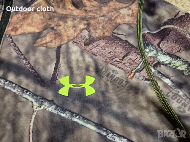 Under Armour технична ловна блуза туризъм бушкрафт риболов лов , снимка 5 - Екипировка - 54801409