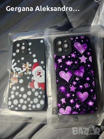 Калъфчета за iPhone 11 pro Max и едно лилаво за iPhone 13 mini, снимка 2 - Калъфи, кейсове - 54027785