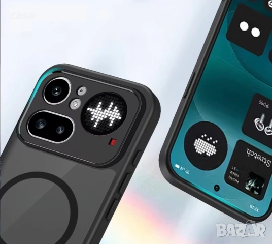 Nothing phone 4A,4A pro ударо-устойчив кейс с безжично зареждане Magsafe, снимка 3 - Калъфи, кейсове - 54153743