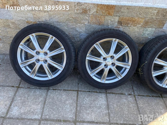 Оригинални джанти на Toyota Yaris 16”, снимка 2 - Гуми и джанти - 54454005