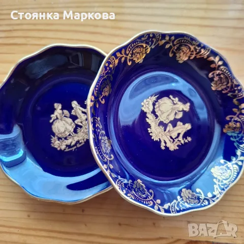 Две колекционерски чинийки-Франция-LIMOGES, снимка 5 - Декорация за дома - 55607237