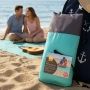 XXL одеяло за плаж и пикник с включени колчета за забиване - 240x220 см, снимка 4