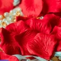 Изкуствени червени рози – 500 броя – за сватба, Свети Валентин и романтична декорация 10118, снимка 4