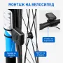 Велокомпютър с 19 функции, LCD дисплей, LED подсветка, Безжичен, 78 × 53 × 18 мм, снимка 10