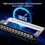 iwillink 12-портов RJ45 Patch Panel Cat7 STP – Екраниран, за стенен или Rack монтаж, снимка 3
