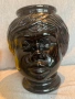  ваза във формата на глава , снимка 1