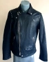 All Saints Crow Biker Leather Jacket Mens Size S ОРИГИНАЛ! Ест. кожа!, снимка 12