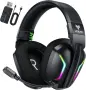 WESEARY WG1 Безжични геймърски слушалки с микрофон – 2.4GHz, Bluetooth 5.0, RGB, до 50 часа работа, снимка 1