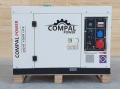 Трифазен Дизелов Генератор 10kW - Обезшумен, снимка 2