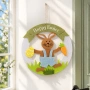 6507 Великденска висяща декорация за врата или стена Happy Easter, 25 см, снимка 1