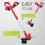 Електрически тример FLORA GUARD, 2 в 1, батерия 4.0Ah и зарядно устройство 3.0A, Makita, снимка 5