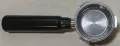 НОВО * Професионален Ръкохватка / Портафилтър 58mm с 3 уши * Солиден хромиран месинг 545г (Breville , снимка 10
