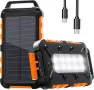 EPOWER-R153A Соларна външна батерия 26800 mAh с PD 22.5W и LED фенер, снимка 1