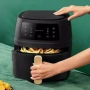 Air Fryer S-18, Фритюрник с горещ въздух, Дигитален, 2400 W 8 литра | SILVER CREST, снимка 2