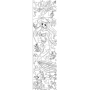 Пъзел 2 в 1 Disney Princess Ариел – 24 части, 48x13 см, с оцветяване на гърба, снимка 2