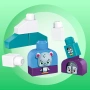 Конструктор MEGA Bloks Полярни приятели Fisher Price, снимка 6