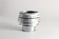 Leica ELMAR-M 50mm f/2.8 Silver Leica M Mount Collapsible обектив - отличен, снимка 3