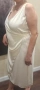 Луксозна оригинална бяла рокля Armani Jeans, Размер EU 44 / USA 8 - 99%НОВА, снимка 1