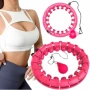 Смарт 3D Hula Hoop с тежест и масажни възли – Регулируем фитнес обръч за стягане на талията и корема, снимка 3