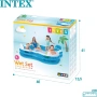 Надуваем басейн Intex 229 х 66 см 4 седалки, снимка 6