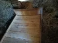 Дървено легло 200 см х 85 см, снимка 3