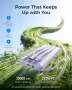 VRURC Power Bank 20 000 mAh с вградени кабели и бързо зареждане 22,5W – Лилав, снимка 5