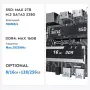 Нов, неупотребяван безшумен мини компютър Beelink Mini S с пасивно охлаждане N5095 / 8GB RAM / 256GB, снимка 9