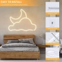 LED лента 5 м. неонова, димируема, водоустойчива 3000 K - Топло бяло, снимка 3