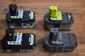 Нови оригинални батерии Ryobi 18V, снимка 1