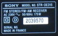 Sony STR-DE315 – AV ресивър, мощен, Dolby Surround, чист звук, снимка 4
