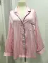 Victoria's Secret Pink Iconic Stripe горница на пижама L, снимка 2
