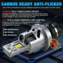 XSTORM D2S LED крушки Canbus за кола 8000LM 35W , снимка 6
