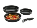 НОВИ! Комплект тигани със сваляща се дръжка 4 части , снимка 1