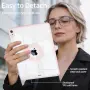 Нов Магнитен въртящ калъф за iPad A16 11/10 поколение, розов, стойка Айпад кейс, снимка 6