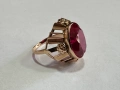Златен дамски пръстен 14K – 7,07гр, размер 53, снимка 1